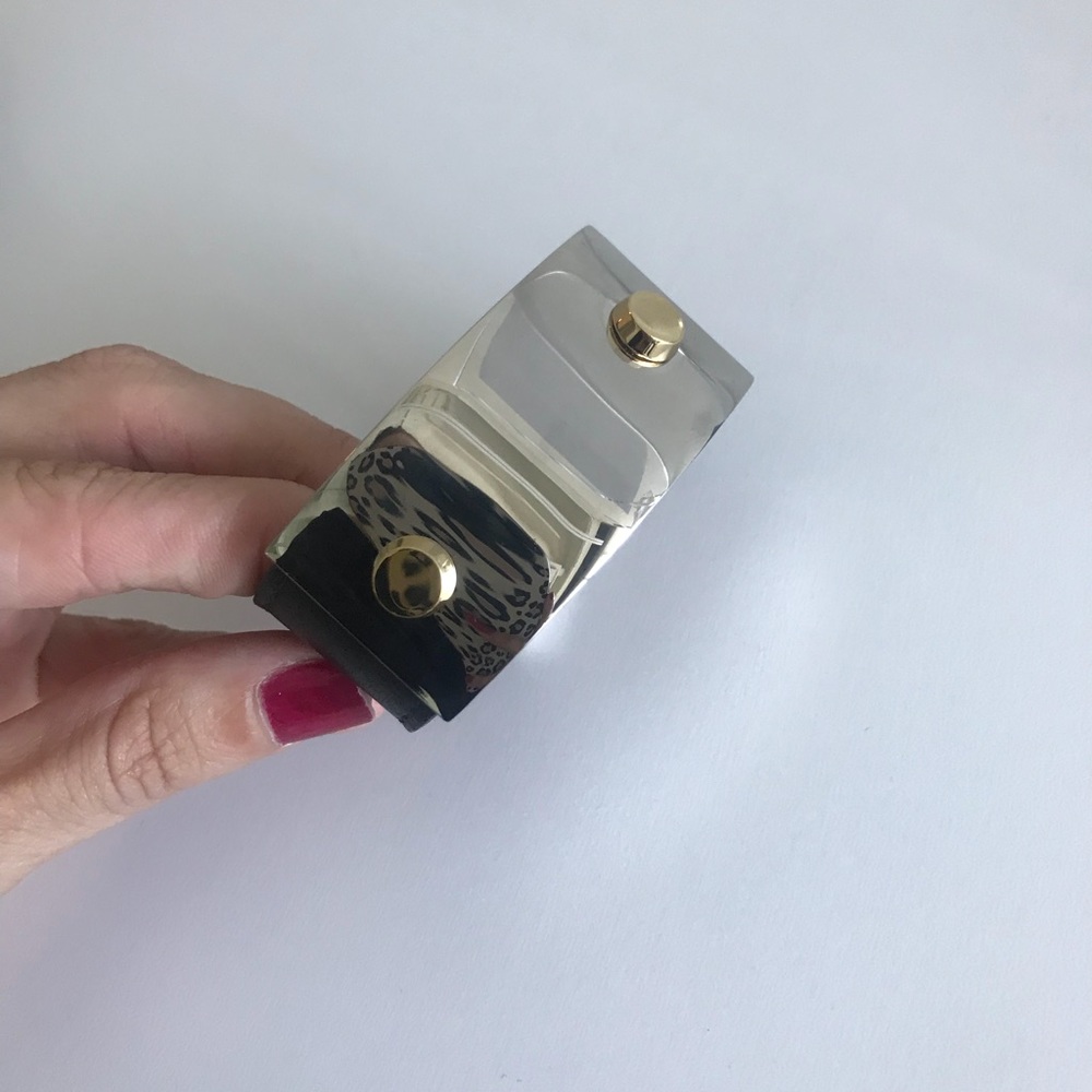NWT | Balenciaga Metal & Leather Cuff Bracelet - Picture 8 of 8